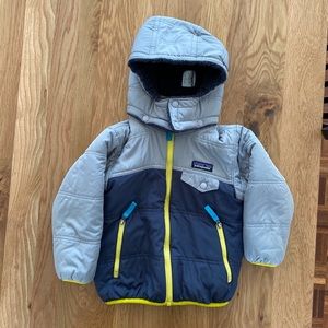 Patagonia Baby / Toddler Reversible Tribbles Hoody - Retro-X Fleece
